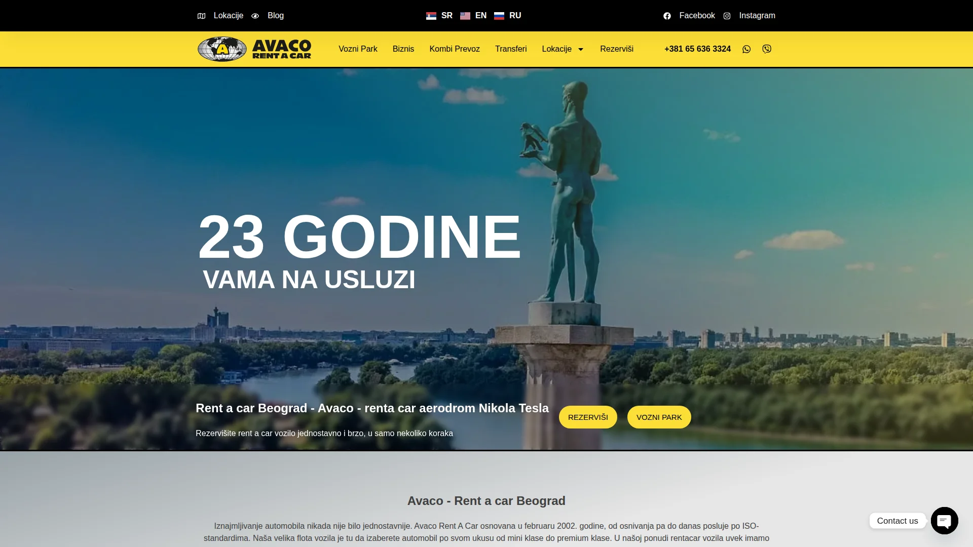 Avaco Rent-a-Car SEO Results